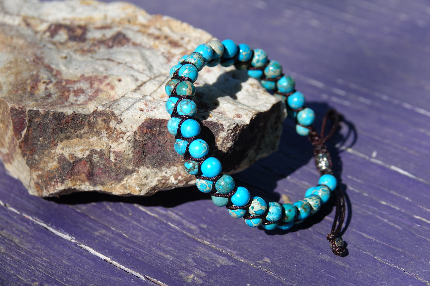Men's Natural Stone Emperor Jasper