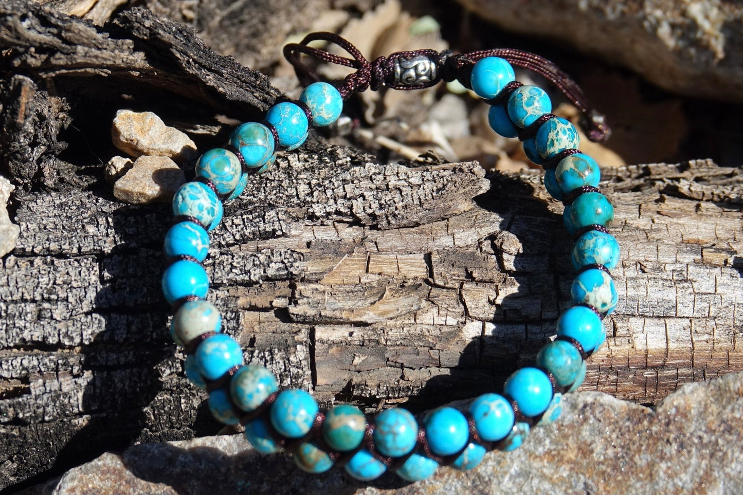 Men's Natural Stone Emperor Jasper