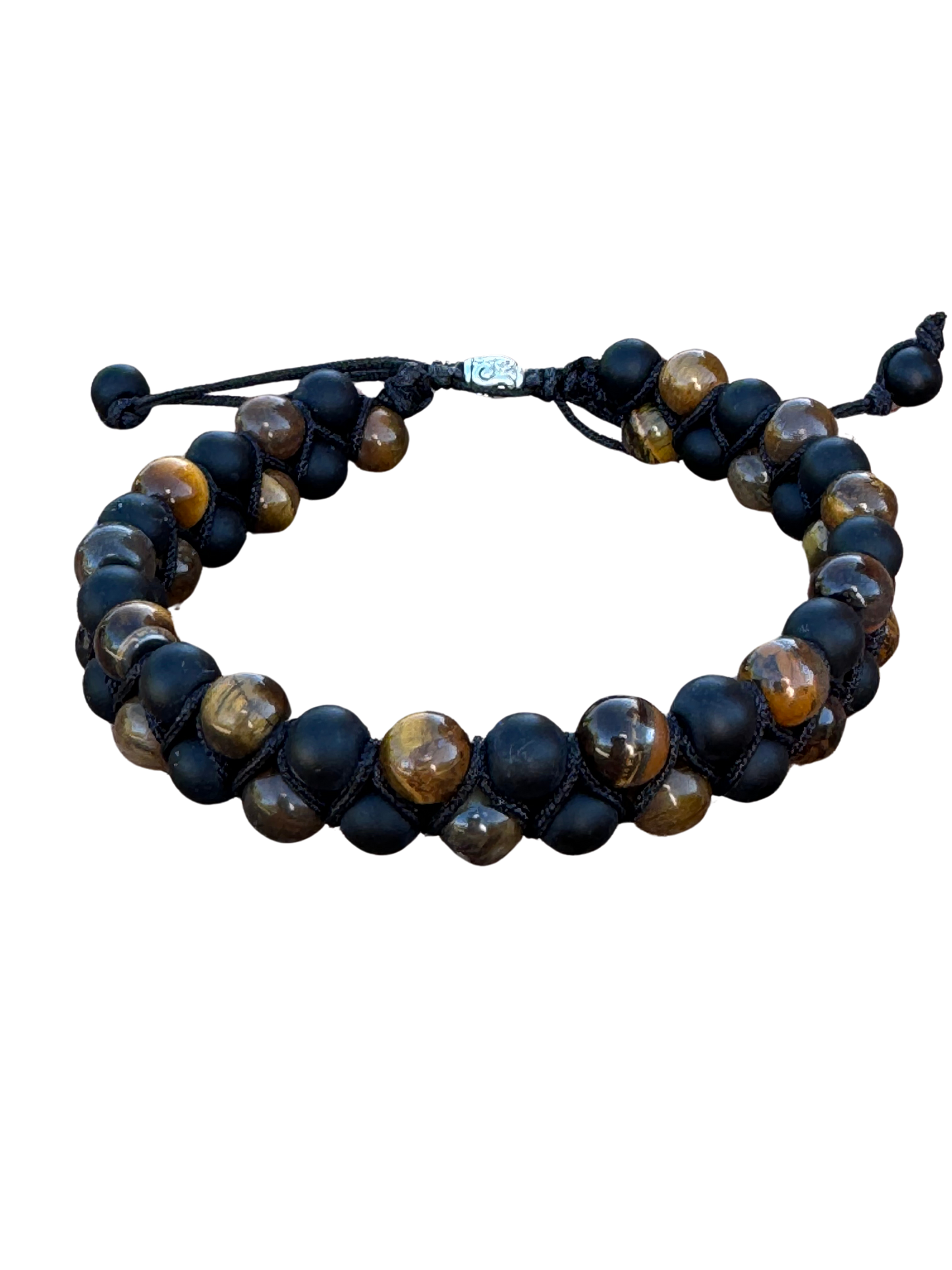 Men's Matte Onyx Tiger Eye Bracelet