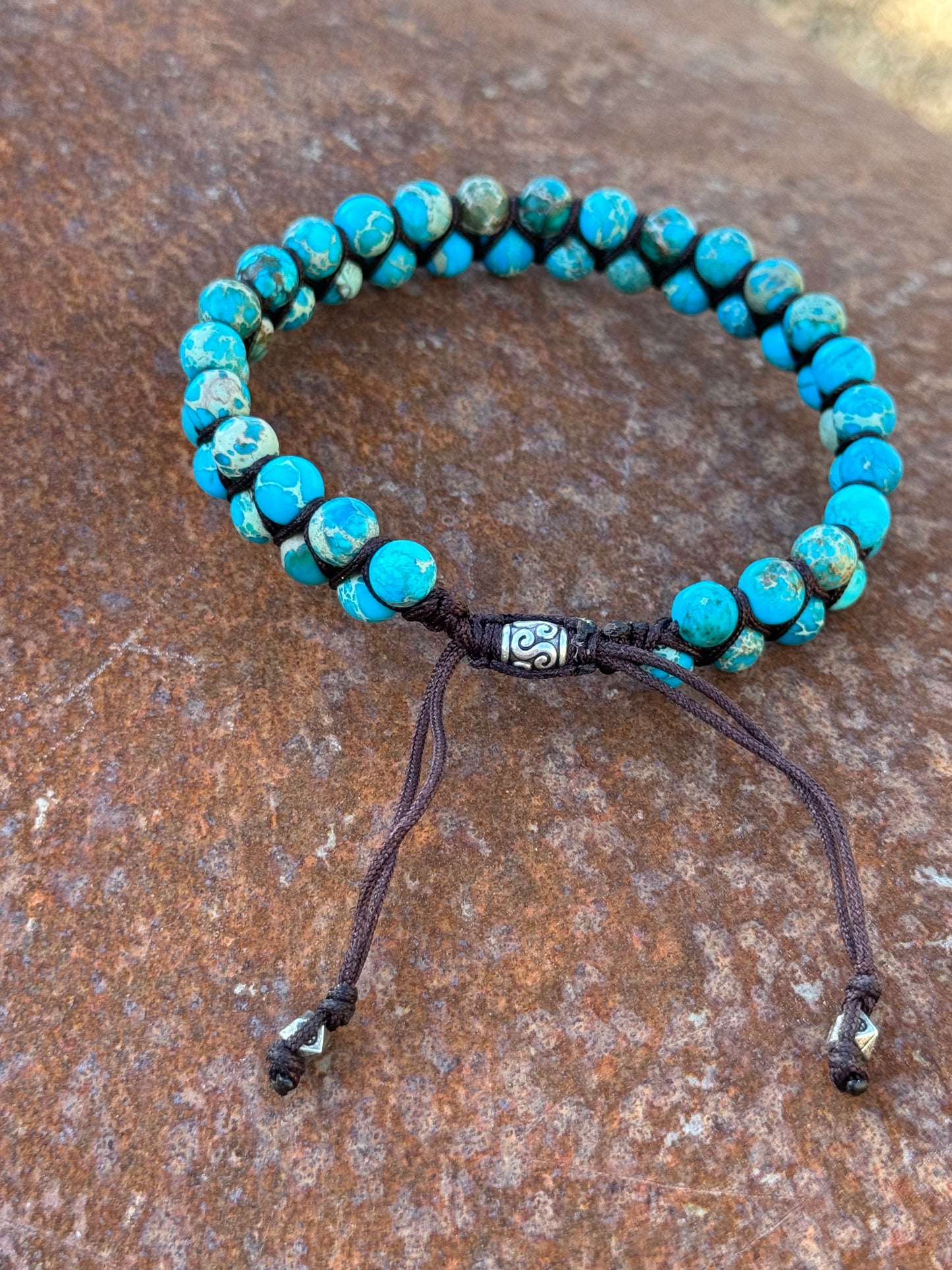 Men's Natural Stone Emperor Jasper
