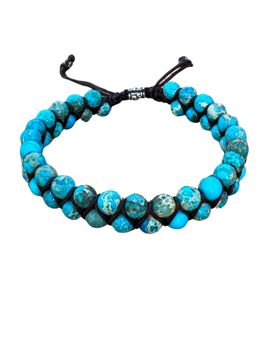 Men's Natural Stone Emperor Jasper